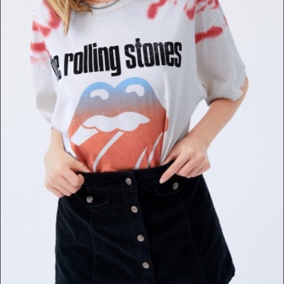 The Rolling Stones Tie Dye Tee Size S M L Women’s - Picture 4 of 8